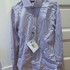 Barba Striped Dress Shirt size 38/15